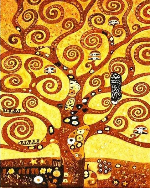 Arbre Orange Peinture par Numéros