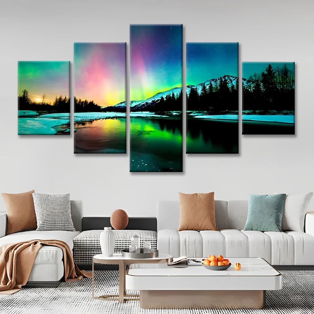 Aurore 5 Partie Peinture par Numéros