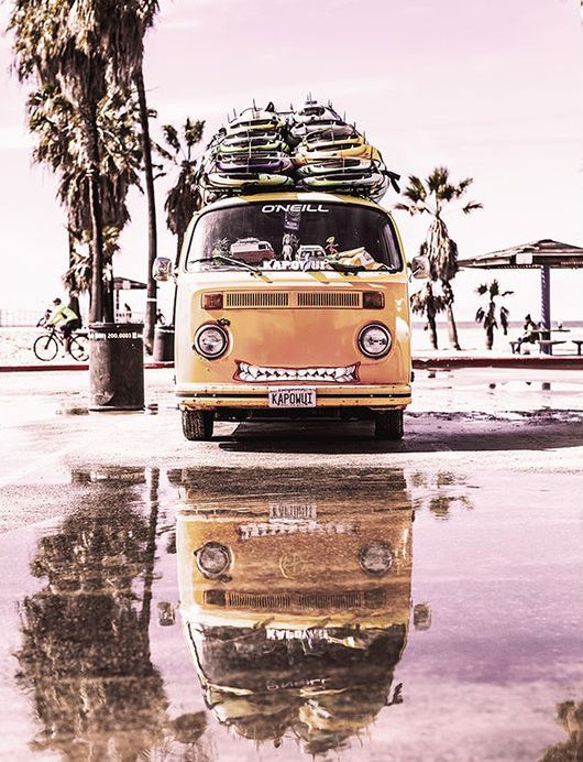 Autobus et Bagages Peinture par Numéros
