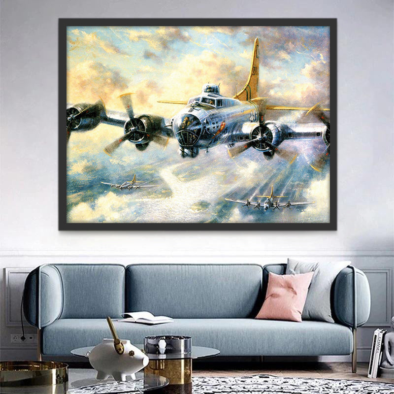 B-17G Peinture par Numéros