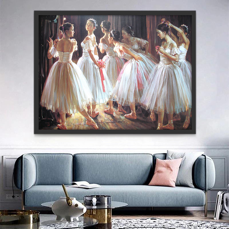 Ballet Danseuses Peinture par Numéros