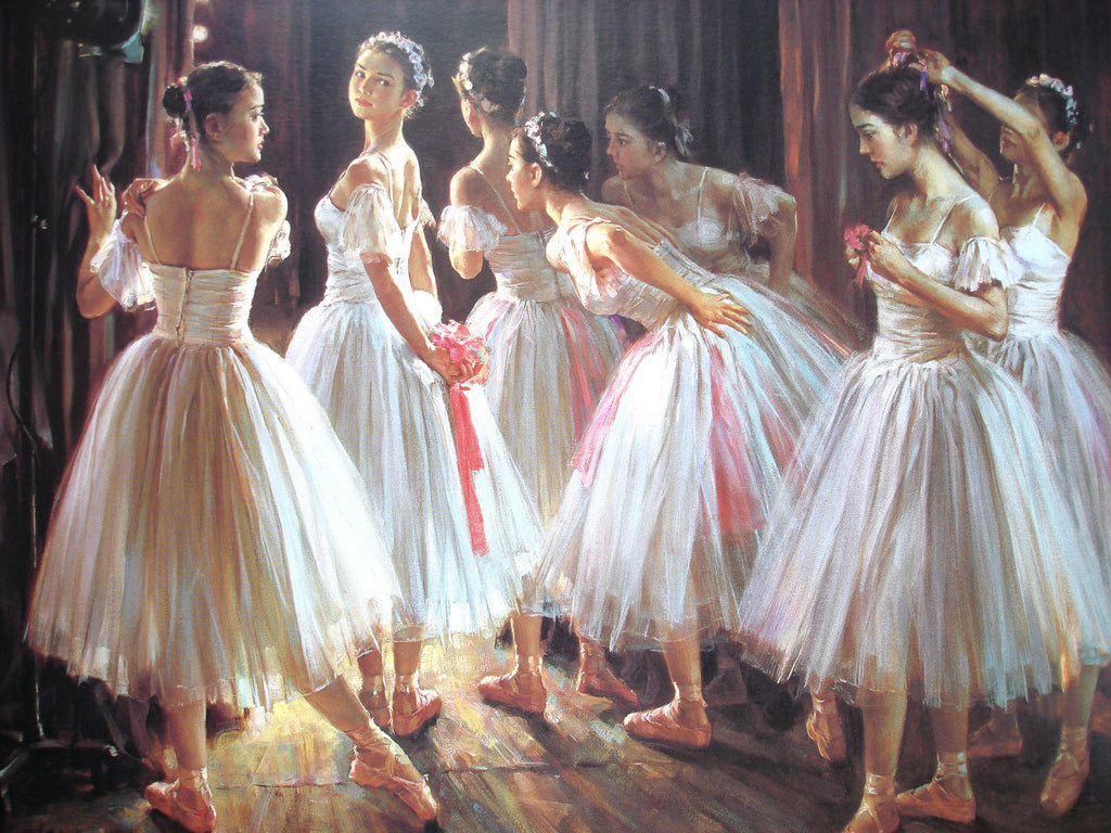 Ballet Danseuses Peinture par Numéros
