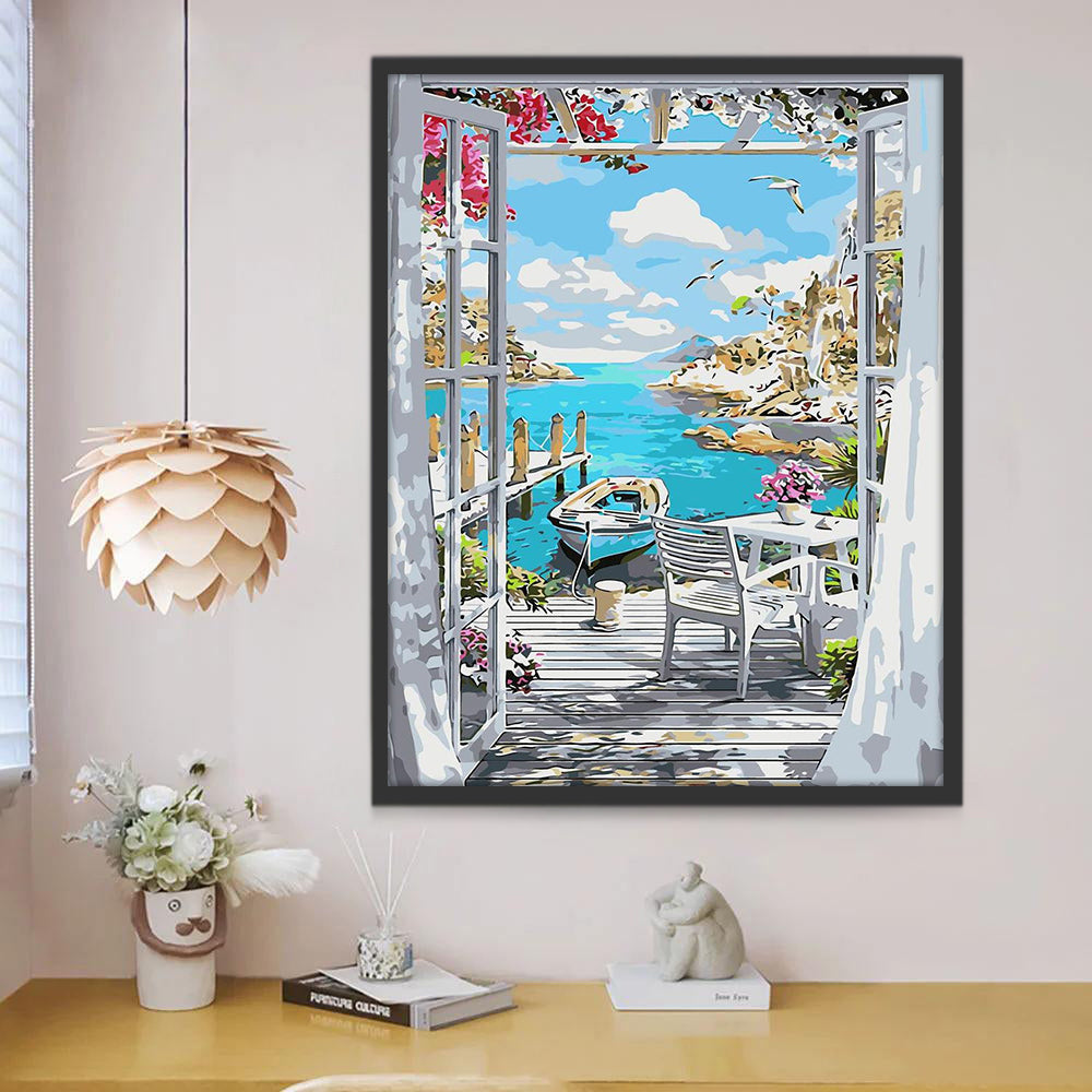 Beau Paysage Naturel Peinture par Numéros PBNNATL200