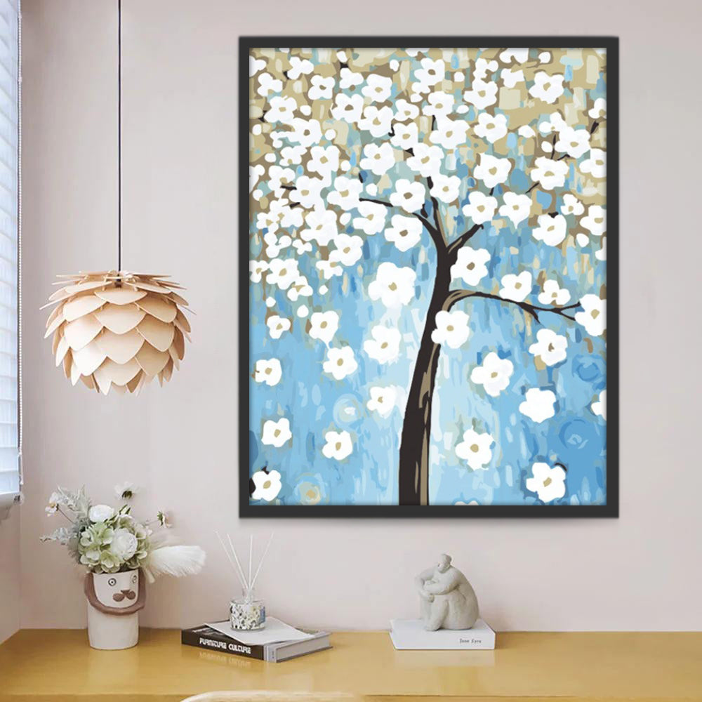 Beau Poirier Peinture par Numéros