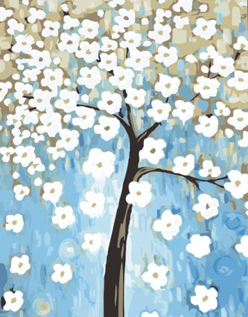 Beau Poirier Peinture par Numéros