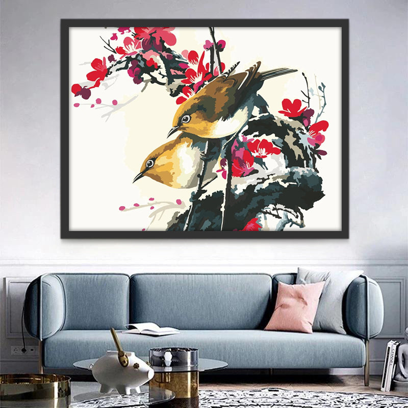 Beaux Oiseaux Peinture par Numéros