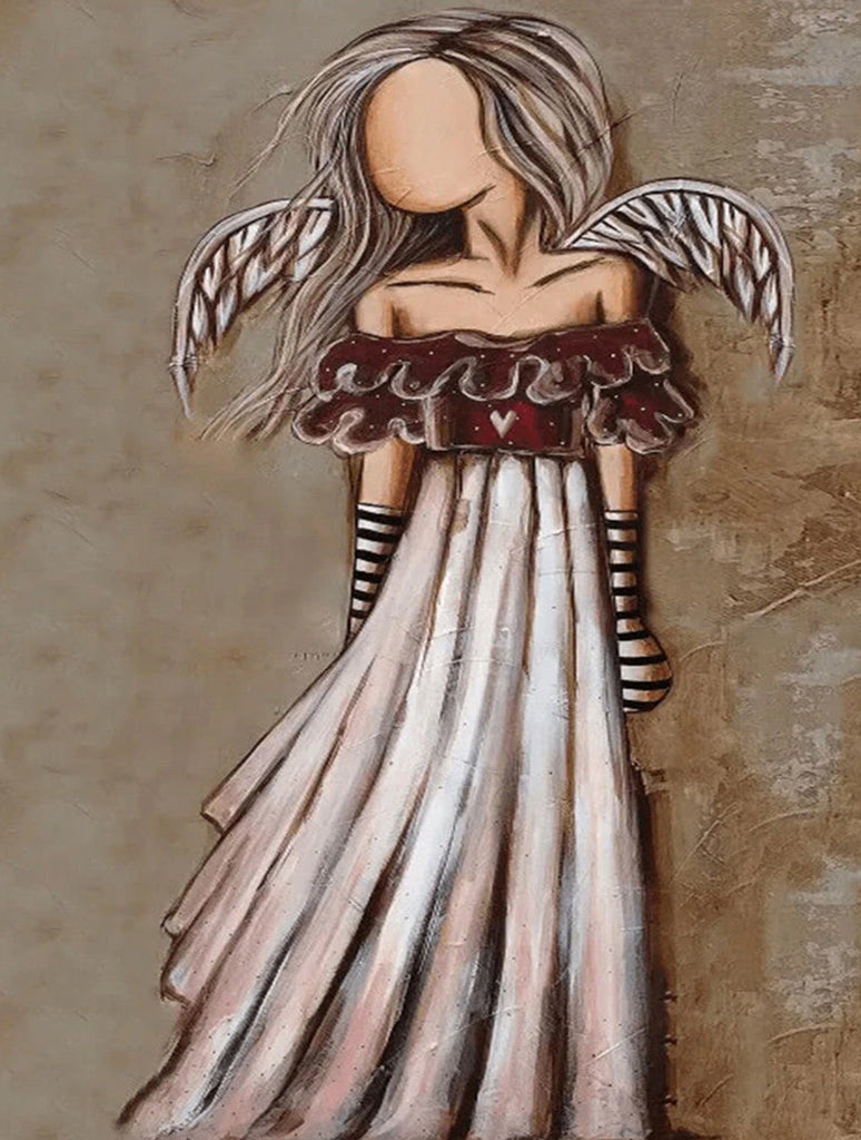Bel Ange Peinture par Numéros