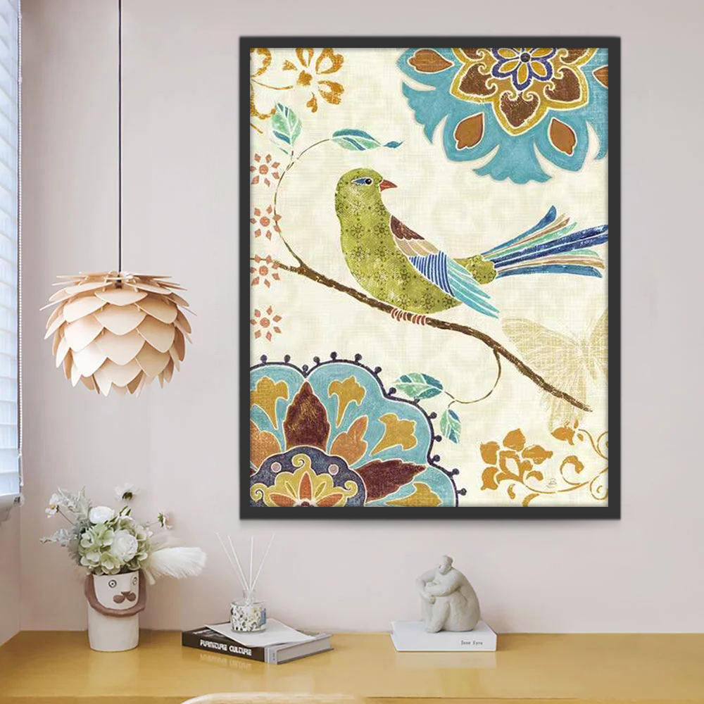 Bel Oiseau Peinture par Numéros