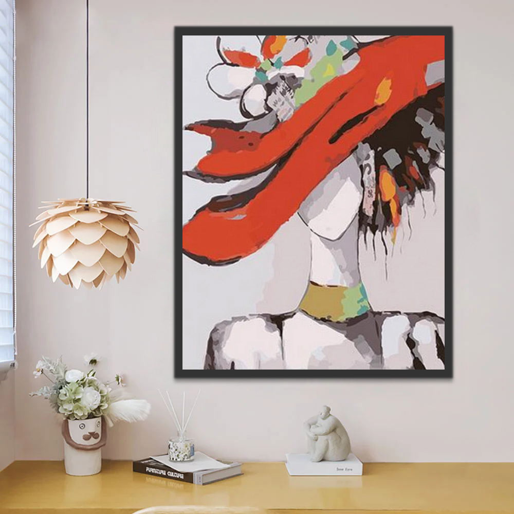 Belle Femme Peinture par Numéros