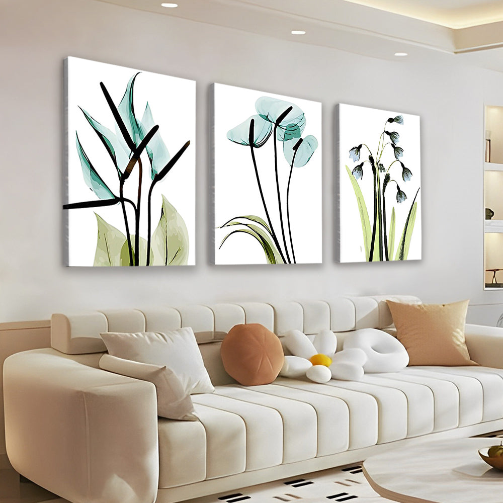 Belles Fleurs 3 Partie Peinture par Numéros