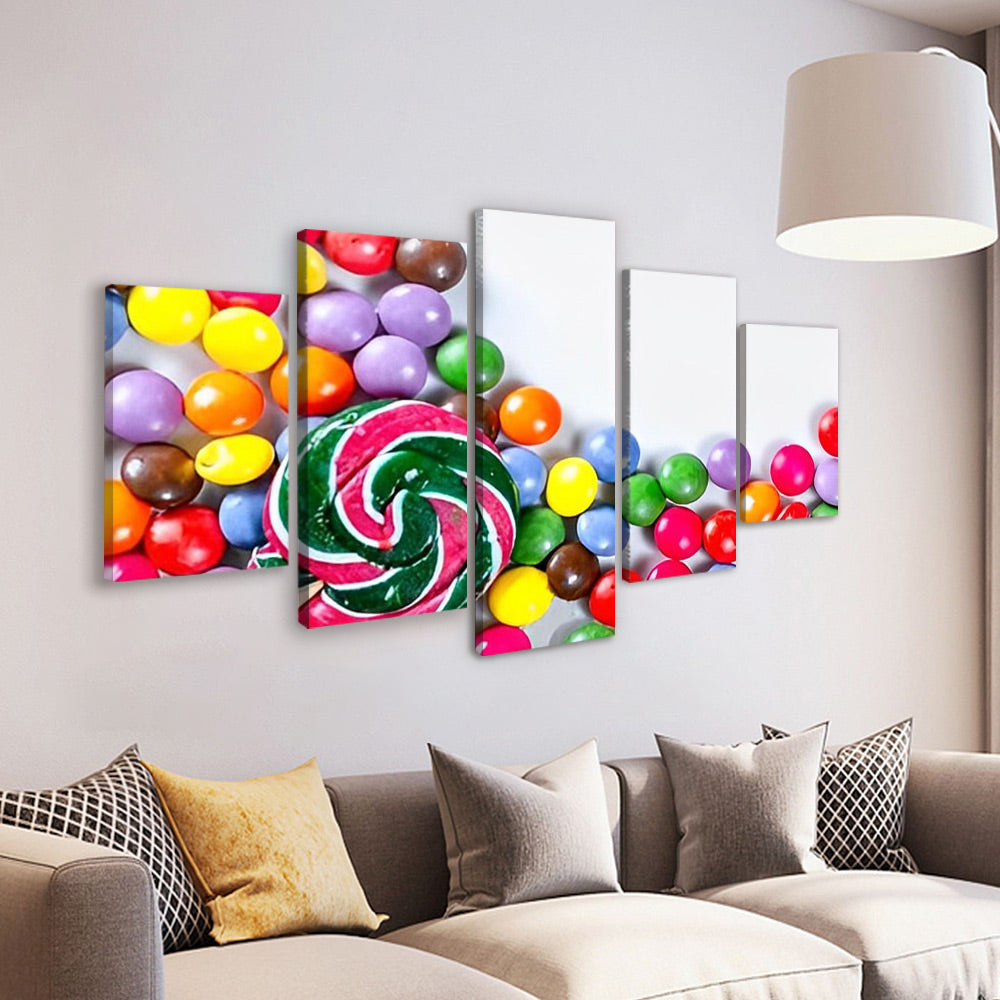 Bonbons 5 Partie Peinture par Numéros