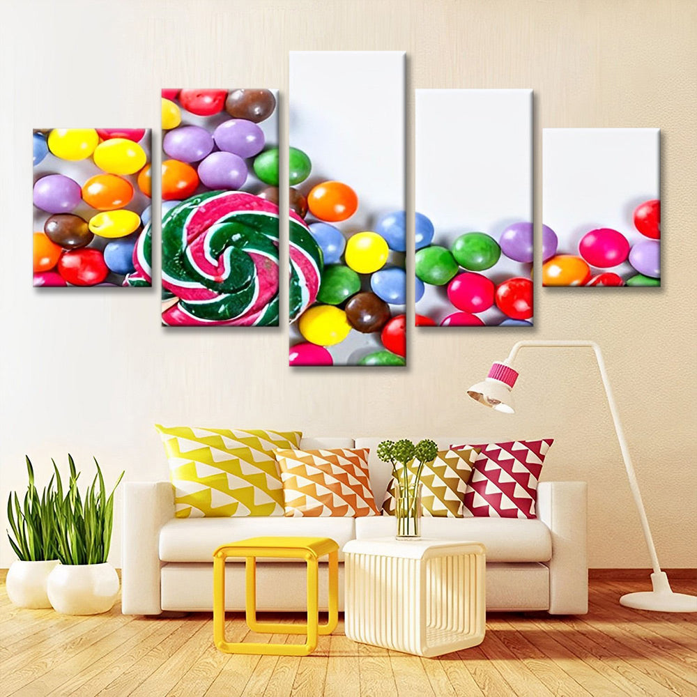 Bonbons 5 Partie Peinture par Numéros