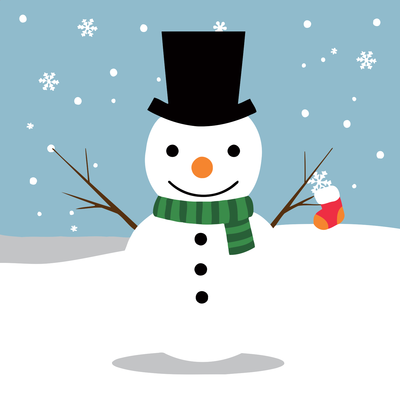 Bonhomme de Neige Noël Peinture par Numéros