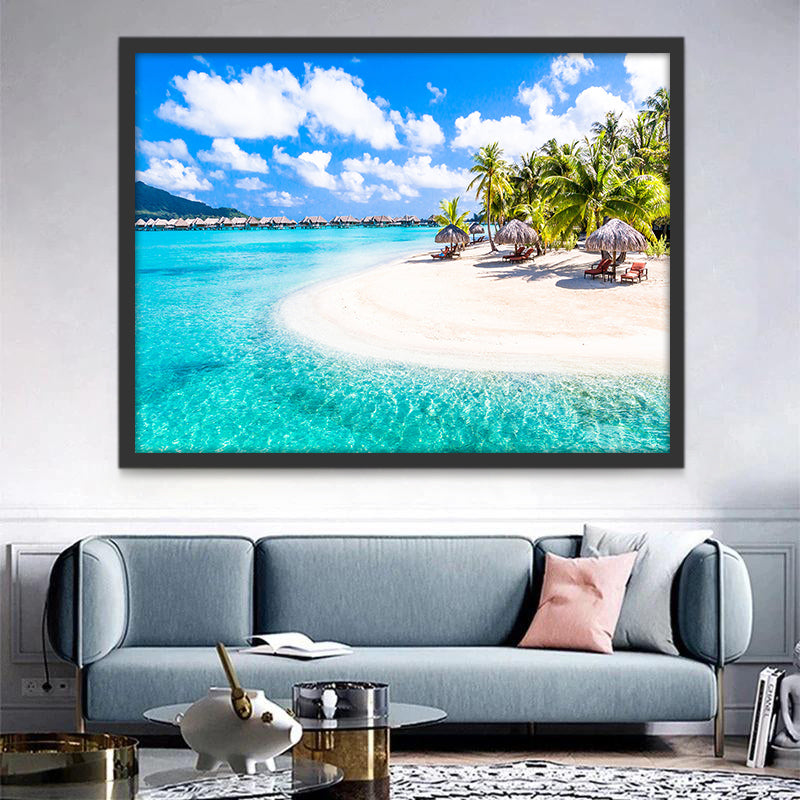 Bora-Bora Peinture par Numéros