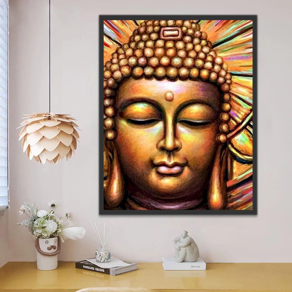 Bouddha de paix et d'harmonie Peinture par Numéros