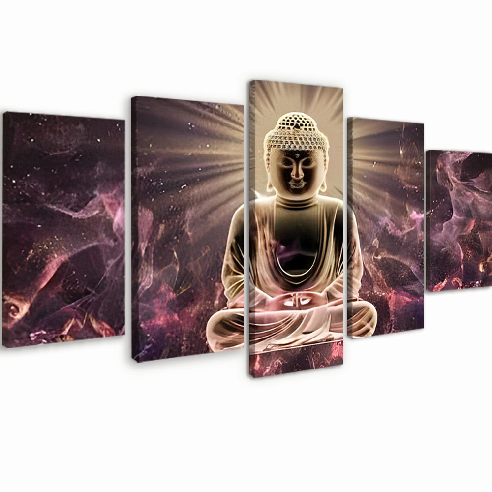 Bouddha Lumineux 5 Partie Peinture par Numéros