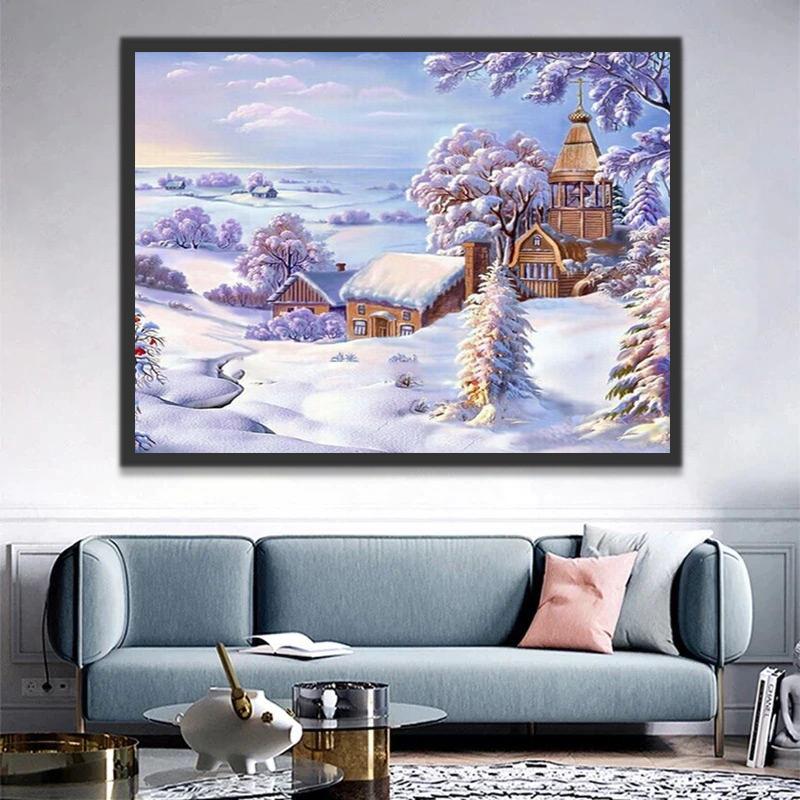 Bourg Peinture par Numéros