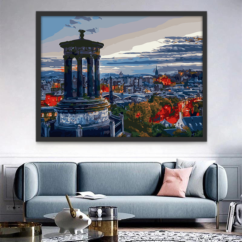 Calton Hill Peinture par Numéros