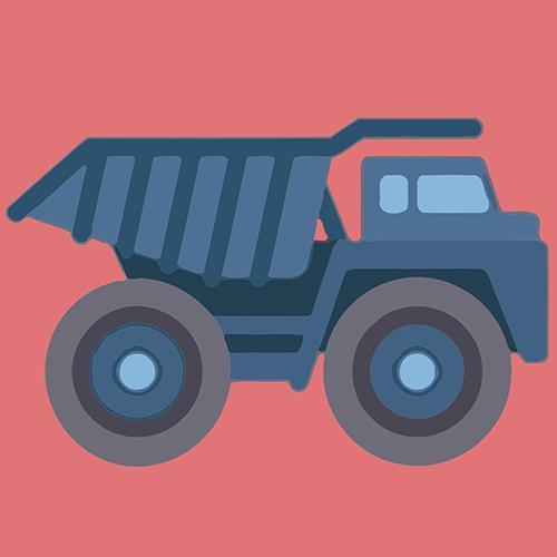 Camion-Benne Peinture par Numéros