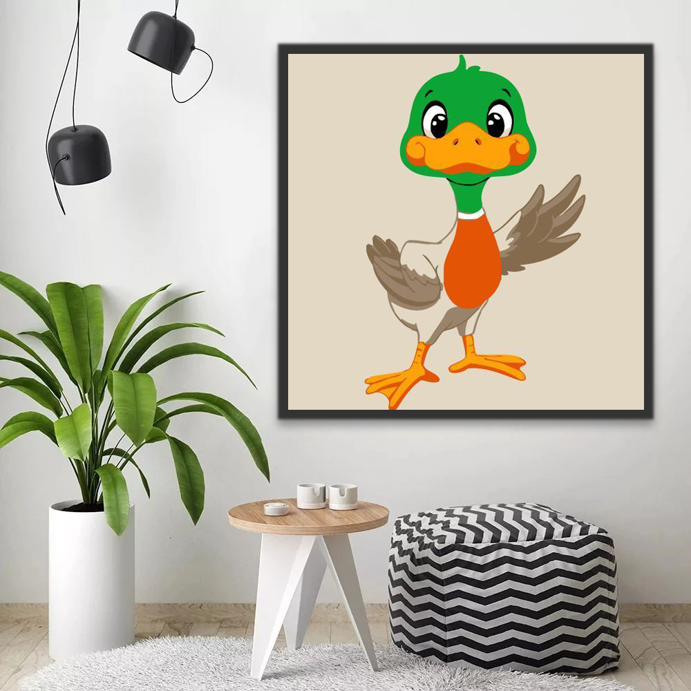 Canard Enfants Peinture par Numéros