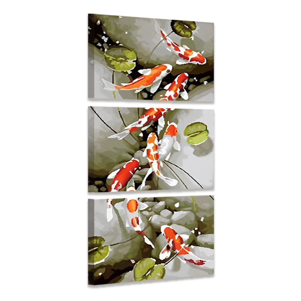 Carpes 3 Partie Peinture par Numéros