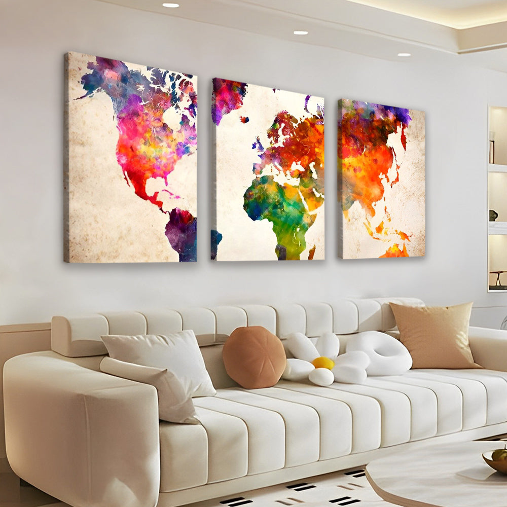Carte Universelle 3 Partie Peinture par Numéros
