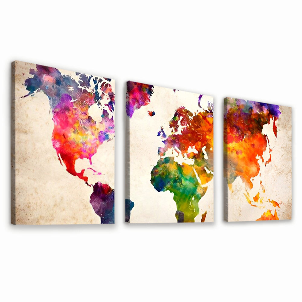 Carte Universelle 3 Partie Peinture par Numéros