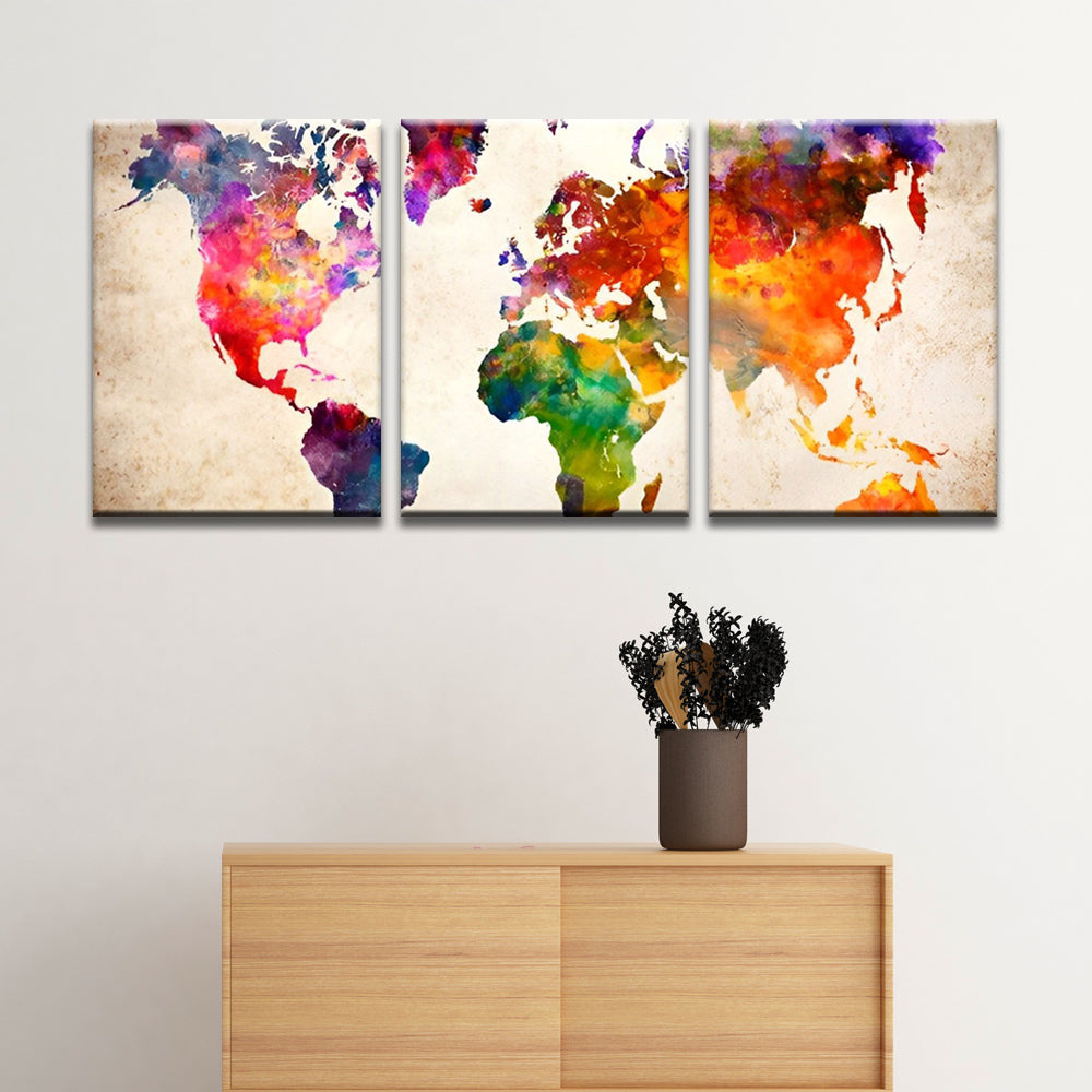 Carte Universelle 3 Partie Peinture par Numéros