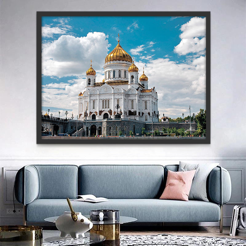 Cathédrale du Christ-Sauveur de Moscou Peinture par Numéros