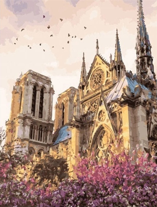 Cathédrale Notre-Dame de Paris Peinture par Numéros