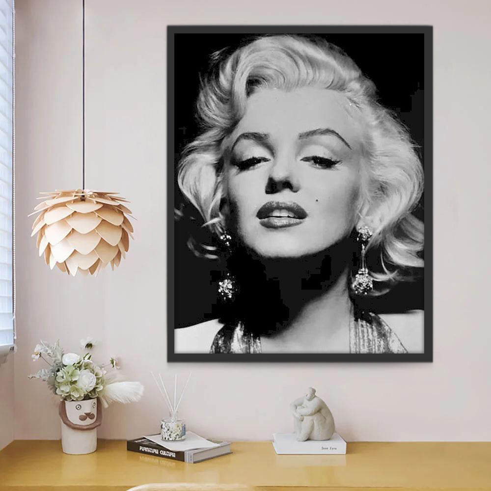 Célébrité Marilyn Monroe Peinture par Numéros