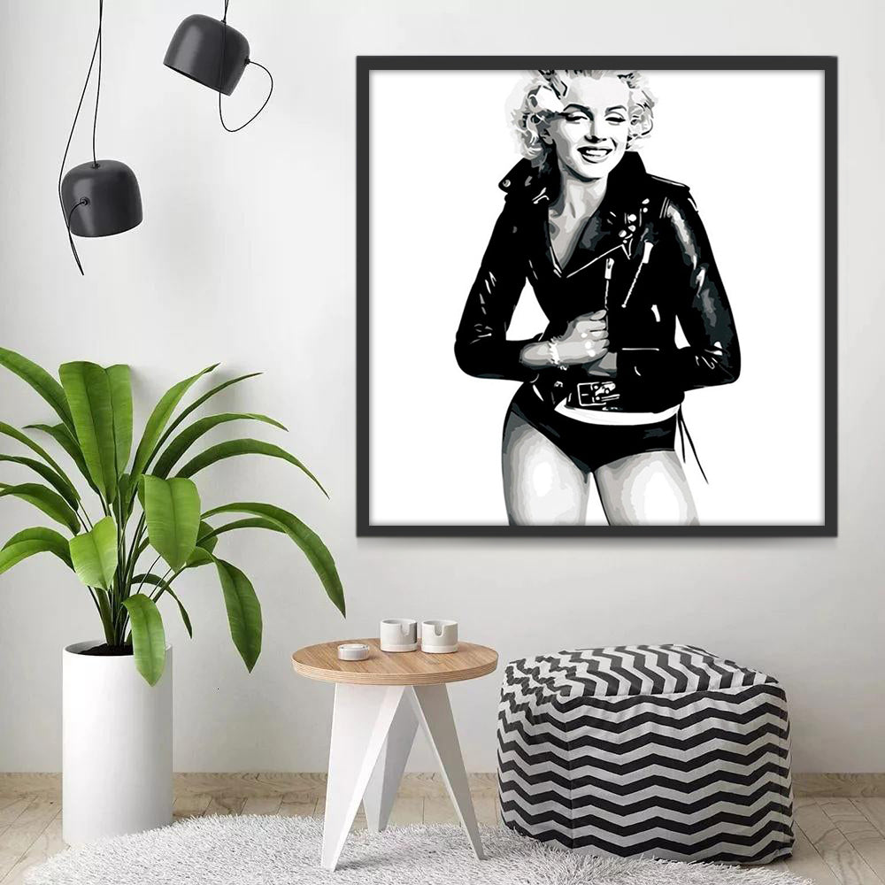 Célébrité Monroe Peinture par Numéros