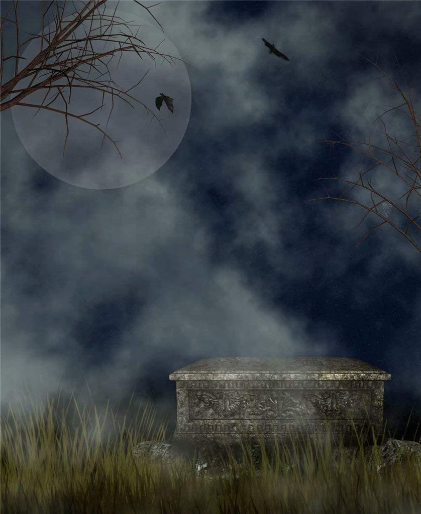 Cercueil Halloween Peinture par Numéros