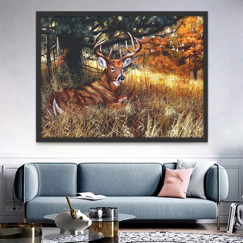 Cerf Ravissant Peinture par Numéros