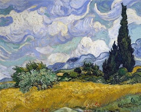 Champ Van Gogh Peinture par Numéros