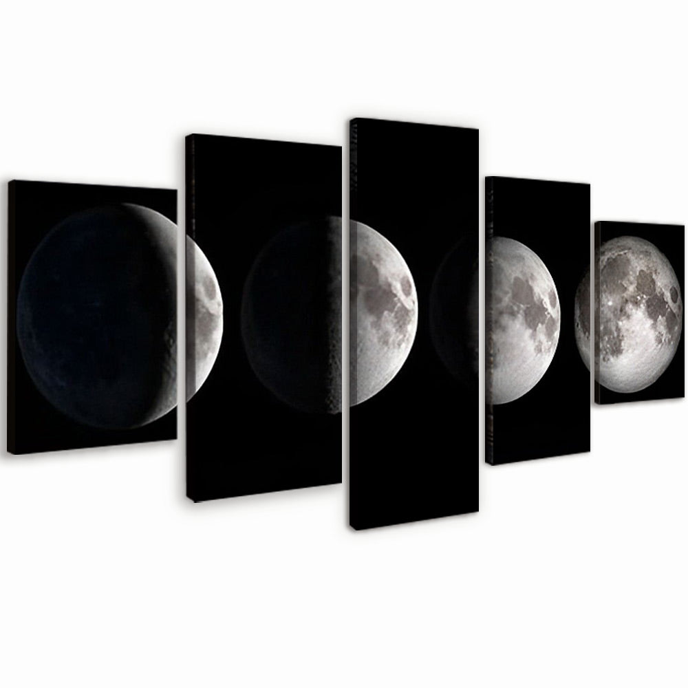 Changements de Lune 5 Partie Peinture par Numéros