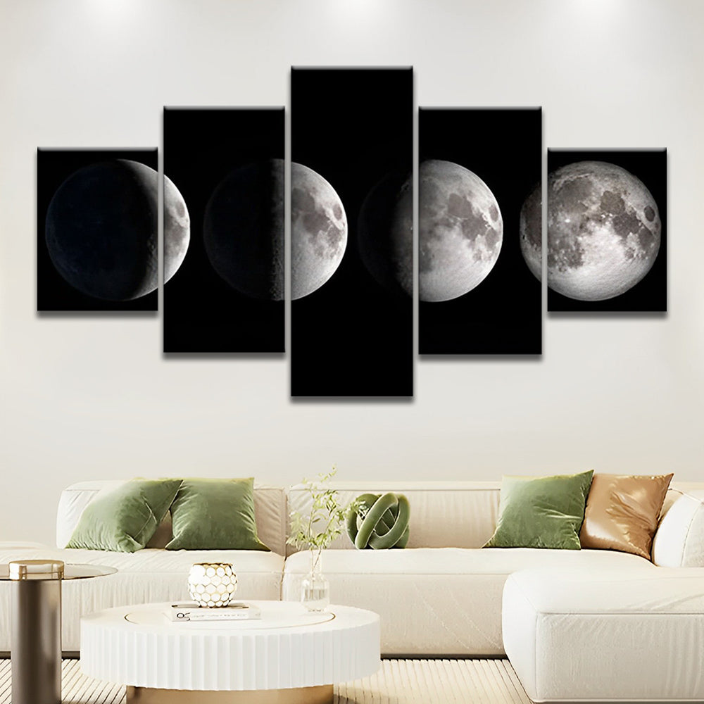 Changements de Lune 5 Partie Peinture par Numéros