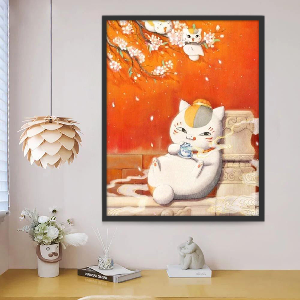 Chat du Palais Impérial Peinture par Numéros