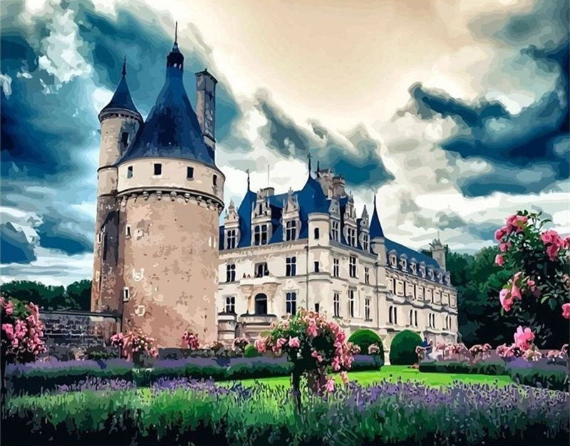Château de Chenonceau Peinture par Numéros