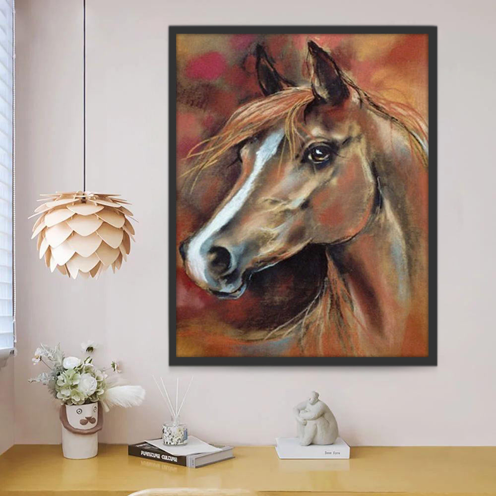Cheval Charmant Peinture par Numéros