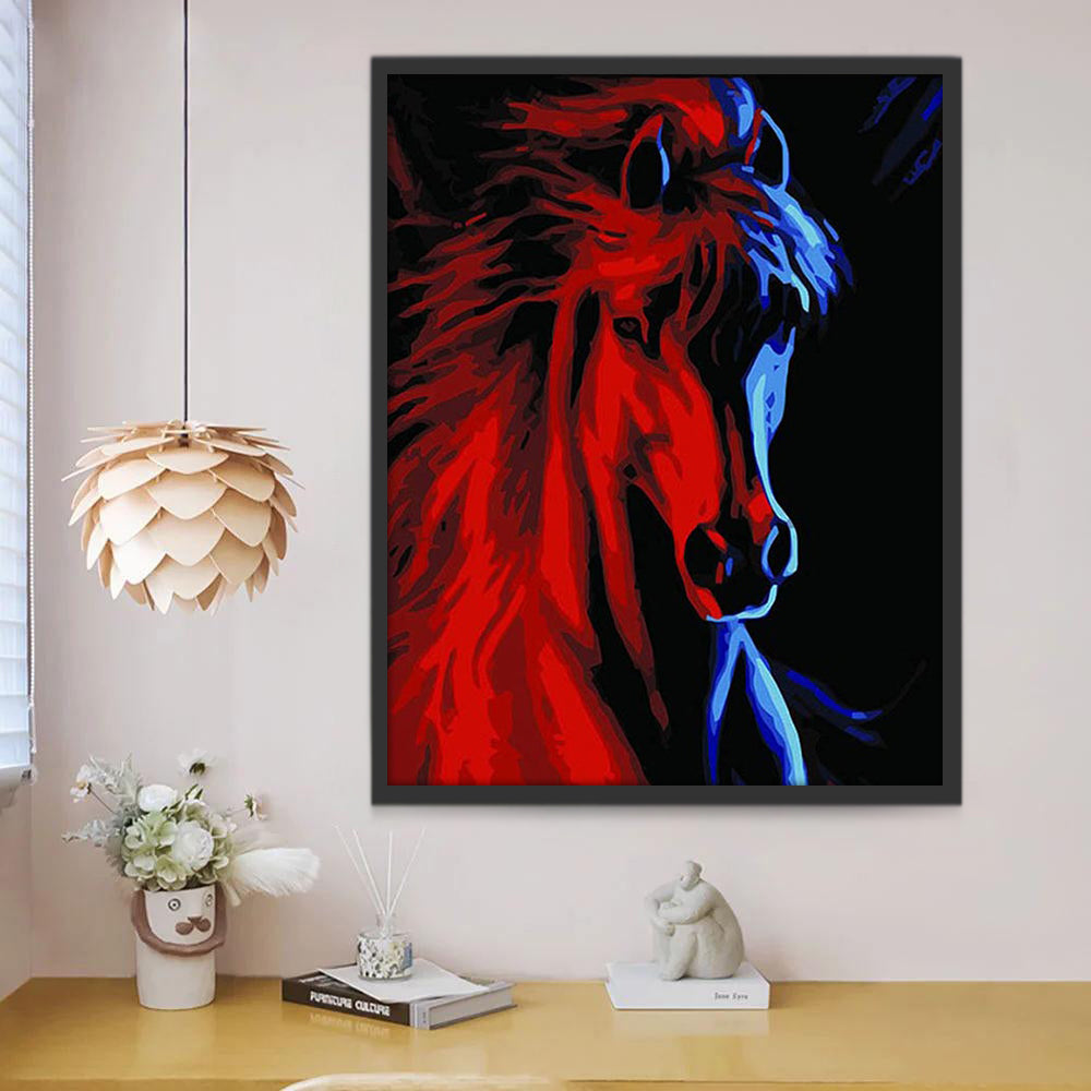 Cheval Cool Peinture par Numéros