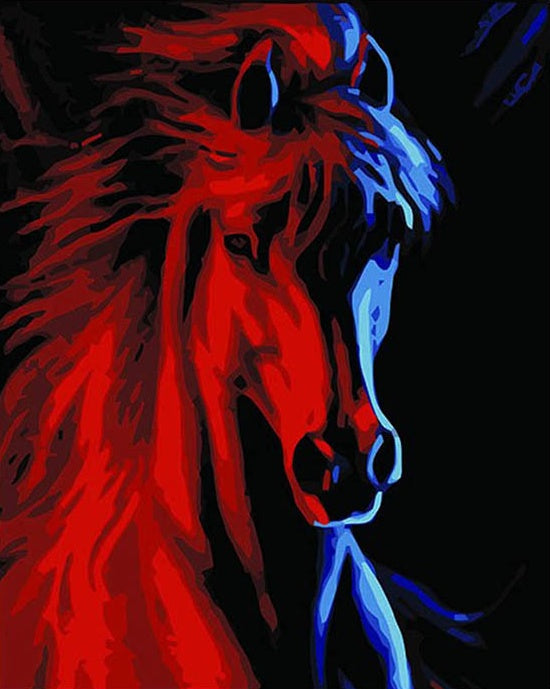 Cheval Cool Peinture par Numéros