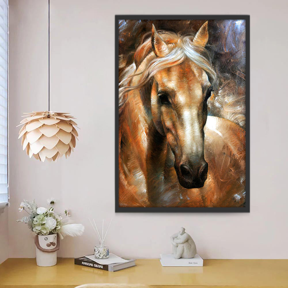 Cheval Sain Peinture par Numéros