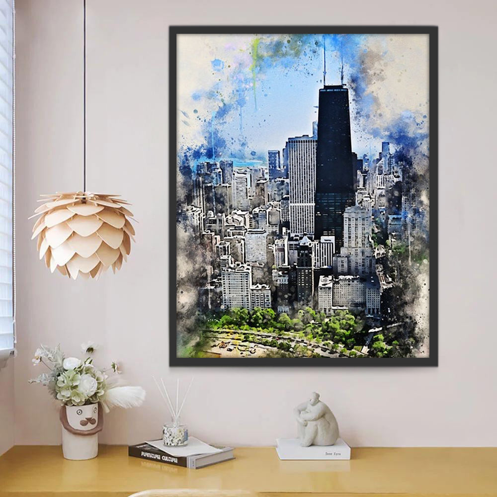 Chicago Peinture par Numéros