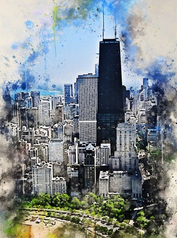Chicago Peinture par Numéros