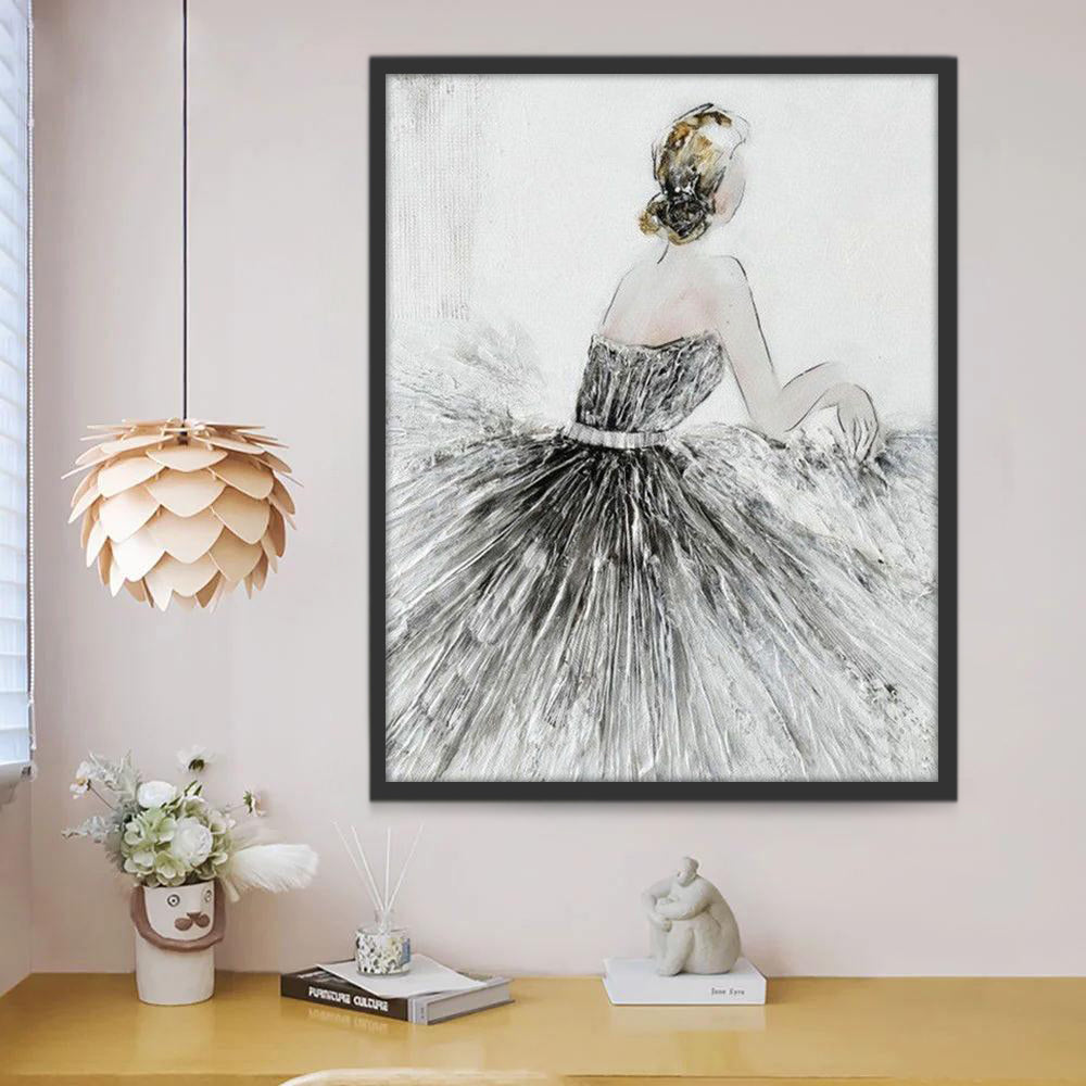Chignon Peinture par Numéros