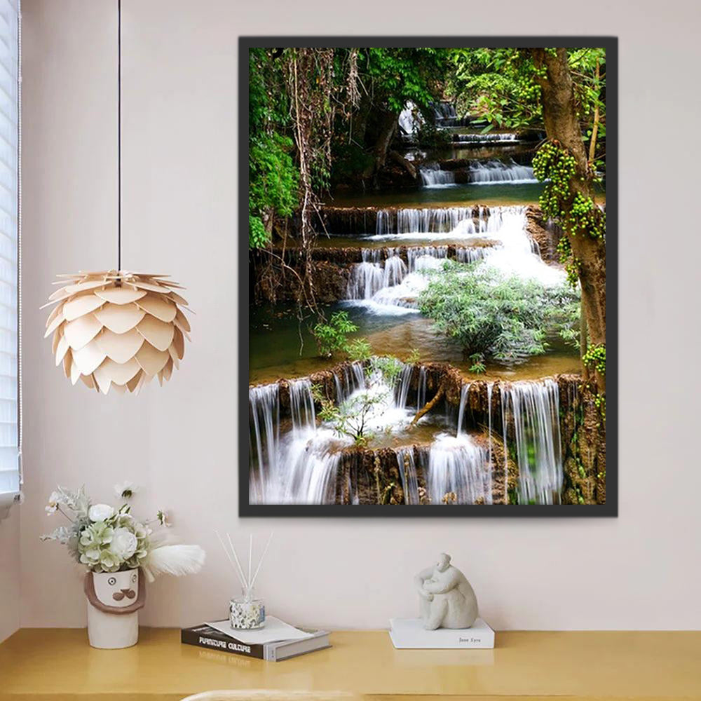 Chute d'Eau Peinture par Numéros PBNNATL260