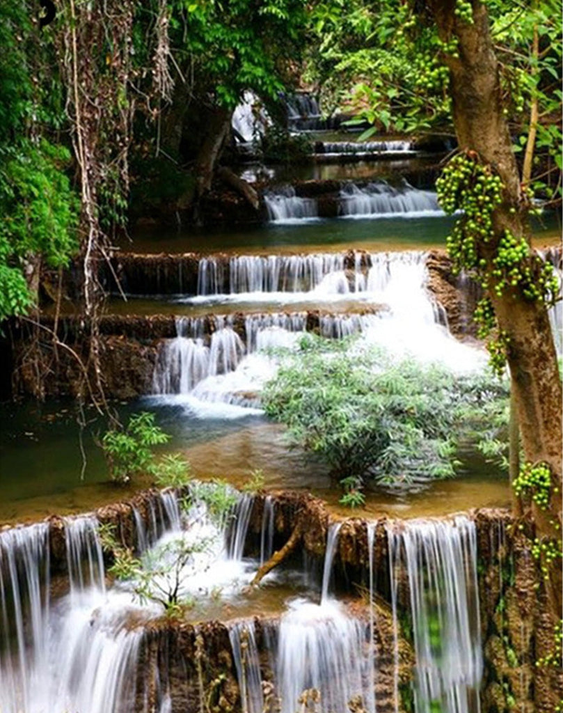 Chute d'Eau Peinture par Numéros PBNNATL260