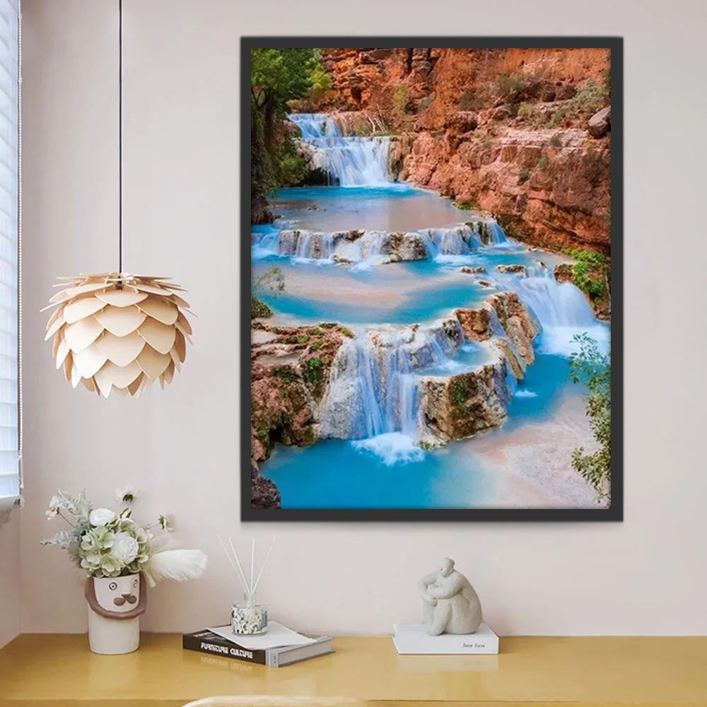 Chutes d'Havasu Peinture par Numéros