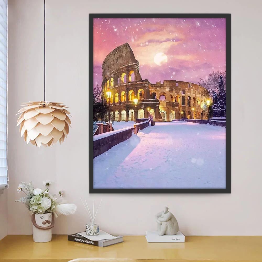 Colisée Fantastique Peinture par Numéros